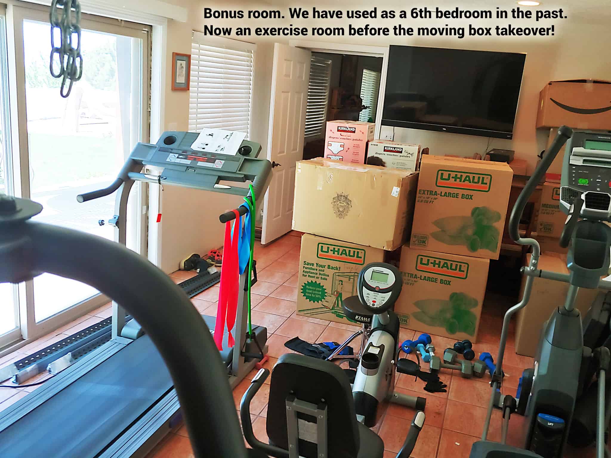 Exercise bonus room