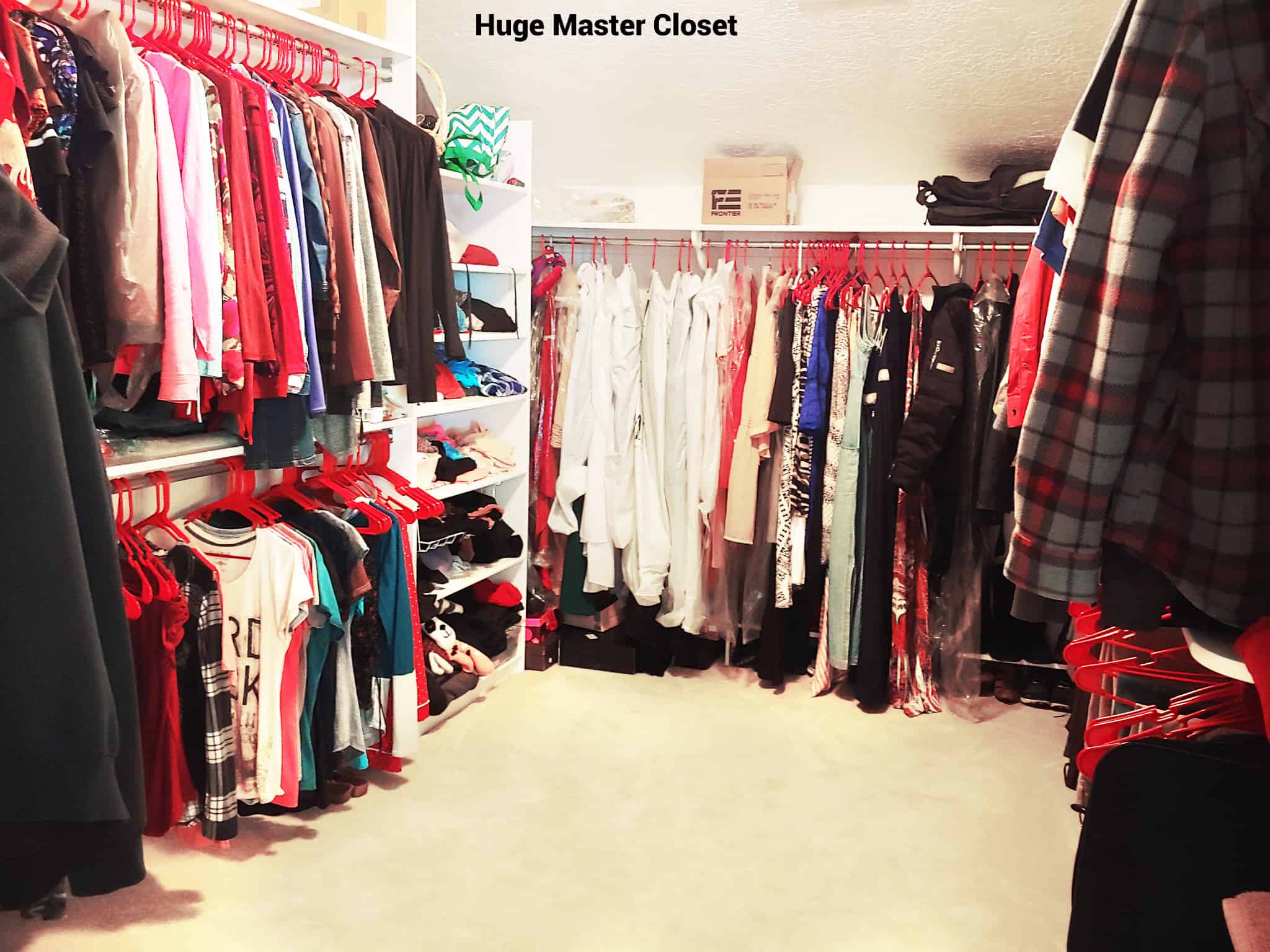 Master closet